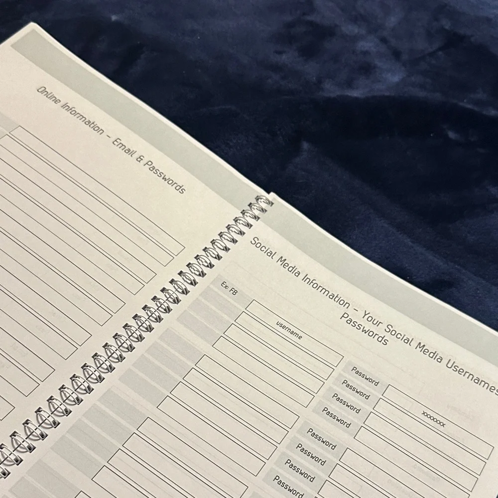 Floral End of Life Planner